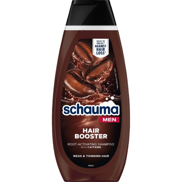 Шампоан против косопад за мъже Schauma Men Hair Booster, с кофеин, 400 мл