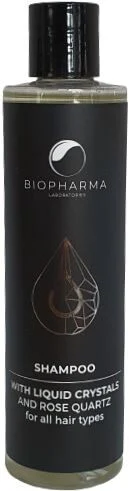 Шампоан с течни кристали и розов кварц BioPharma Shampoo with Liquid Crystals and Rose Quartz, 250 мл