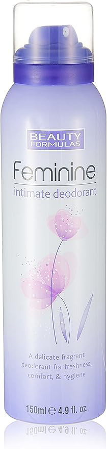 Дезодорант за интимна грижа и хигиена Beauty Formulas Feminine Intimate, 150 мл