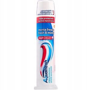 Aquafresh Fresh & Minty Паста за зъби с помпа, 100 мл