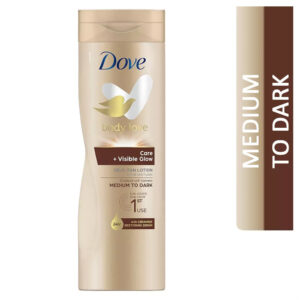 Бронзиращ лосион за тяло Dove Visible Glow – Естествен тен и сияйна кожа ден след ден, 250 мл