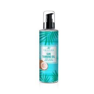Бронзиращо олио за бърз тен на Hristina Cosmetics с какаово и кокосово масло,200 мл