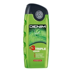 Душ гел с тройно енергизиращо действие Musk X3 Triple Vigor от DENIM, 250 мл