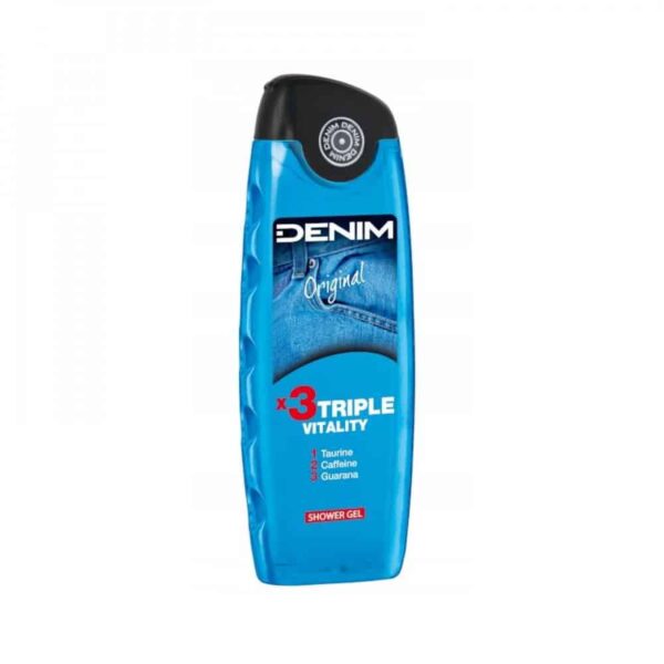 Душ гел с тройно енергизиращо действие Original X3 Triple Vitality от DENIM, 250 мл