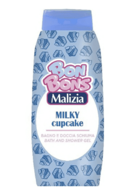 Душ гел за деца MALIZIA BON BONS MILKY CUPCAKE, 500 мл