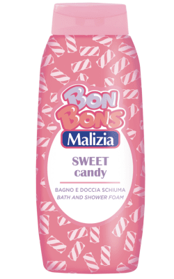 Душ гел за деца MALIZIA BON BONS SWEET CANDY, 500 мл