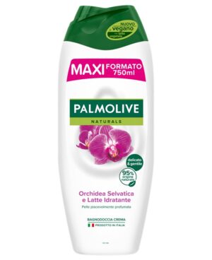 Душ крем с аромат на дива орхидея и подхранваща млечна формула – Palmolive Orchidea Selvatica e Latte , 750 мл