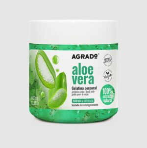 Хидратиращ гел за тяло с алое вера Agrado Aloe Vera, 400 мл