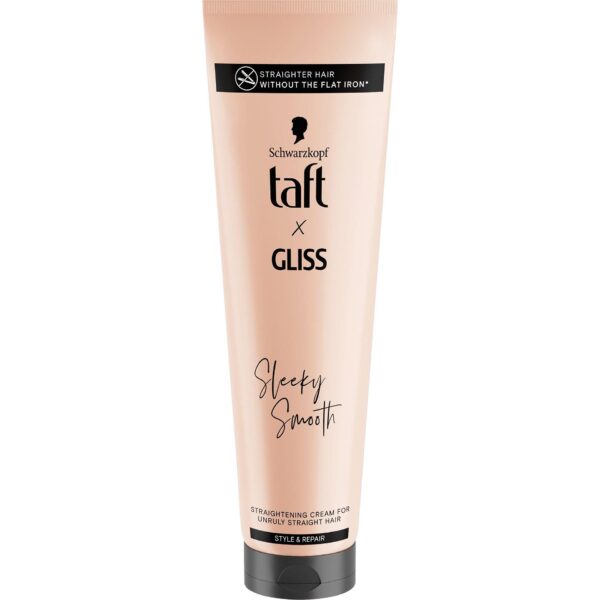 Крем за изправяне на коса Taft x Gliss Sleeky Smooth Straightening Cream, 150 мл