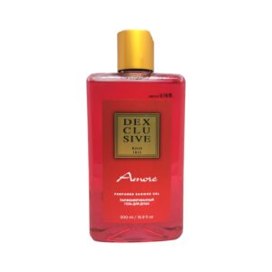 Луксозен парфюмен душ-гел с аромат на роза и ирис DEXCLUSIVE Rose Iris Amore, 500 мл