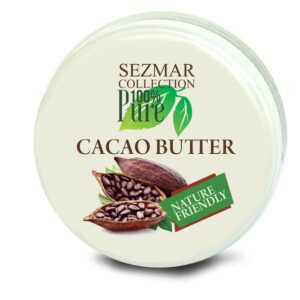 Натурално какаово масло с антиоксиданти за лице Sezmar Collection PURE CACAO BUTTER, 250 мл