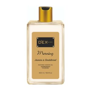 Парфюмен душ-гел с жасмин и сандалово дърво DEXCLUSIVE Jasmine & Sandalwood Morning, 500 м