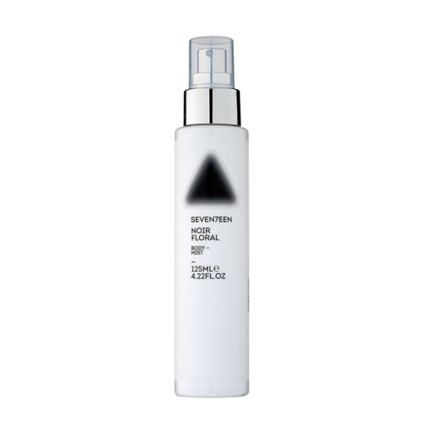 Парфюмен спрей за коса и тяло с екстракт от лайка и аромат на тубероза Seventeen Noir Floral Body Mist, 125 мл