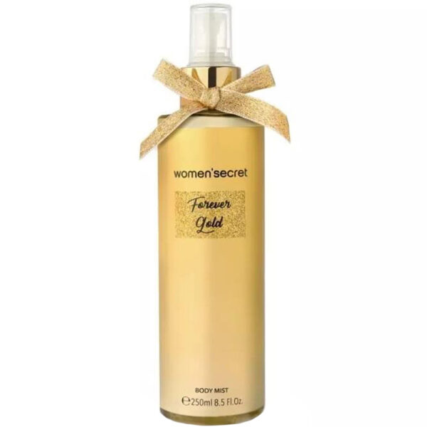 Парфюмен спрей за тяло Women Secret- Forever Gold с с бляскави частици, 250 мл