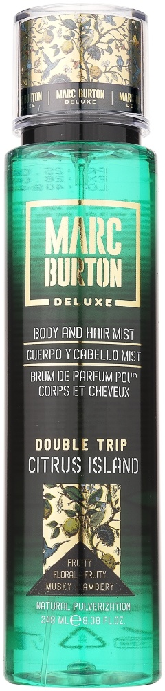 Парфюмен спрей за тяло и коса, вдъхновен от Victoria's Secret BY PURE SEDUCTION -Marc Burton Citrus Island, 248 мл