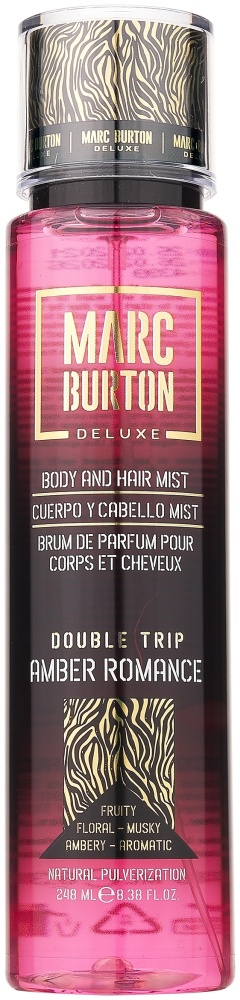 парфюмен спрей за тяло и коса, вдъхновен от Victoria's Secret Scandalous -Marc Burton Amber Romance, 248 мл