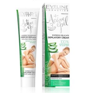 Депилиращ крем с алое вера Eveline ACTIVE EPIL, за суха и чувствителна кожа, 125 мл