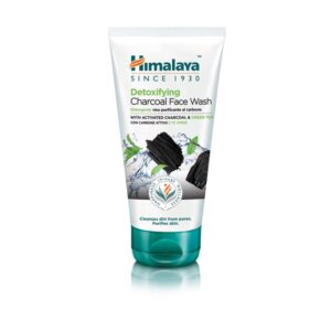 Детокс почистващ гел за лице с активен въглен и зелен чай Himalaya, за мазна кожа, 150 мл