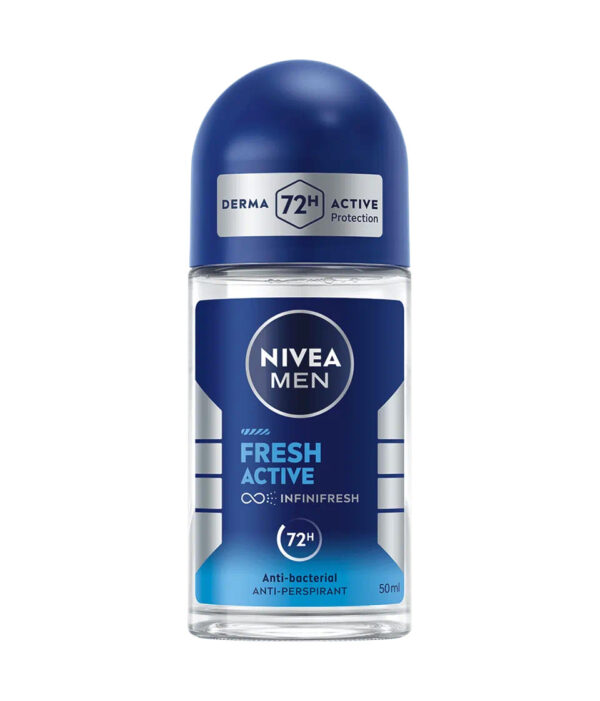 Дезодорант рол-он за мъже NIVEA MEN Fresh Active, 50 мл