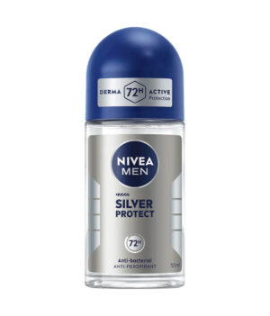 Дезодорант рол-он за мъже NIVEA MEN Silver Protect, 50 мл