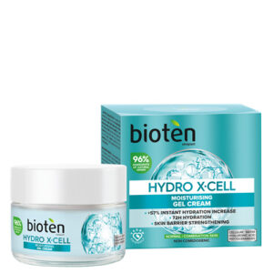 Дневен крем гел Bioten Hydro X∙Cell – 72 часа хидратация за за нормална и комбинирана кожа, 50 мл