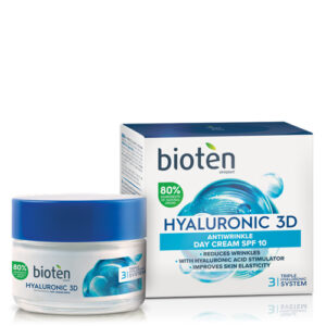 Дневен крем против бръчки с хиалуронова киселина Bioten Hyaluronic 3D, 50 мл