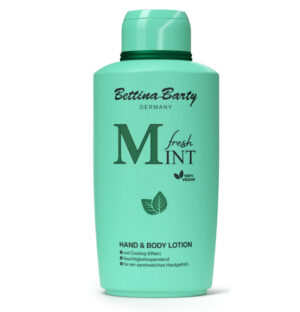 Хидратиращ лосион за ръце и тяло с охлаждащ ефект Bettina Barty Fresh Mint, 500 мл