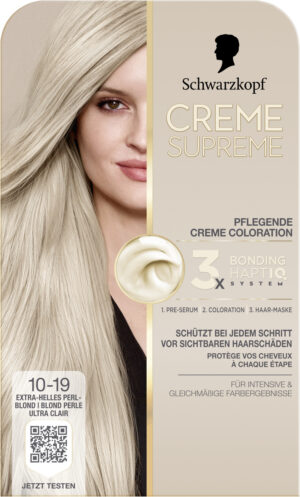 Иновативна боя за коса Schwarzkopf CREME SUPREME, 60 мл