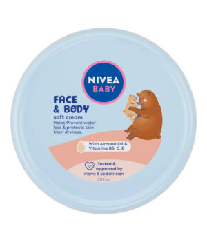 Крем за лице и тяло NIVEA Face And Body, с бадемово мляко, 200 мл