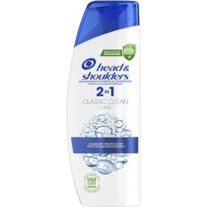 Шампоан и балсам против пърхот head & shoulders classic clean 2‑in‑1, за всеки тип коса, 400 мл