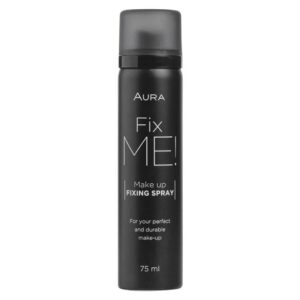 Спрей фиксатор за грим AURA FIX ME MAKE UP, за свеж вид и дълготрайна фиксация, 75 мл.