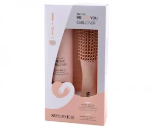 Спрей маска за къдрава и непокорна коса Selective OnCare CurlLover Kit, 275 мл+ четка