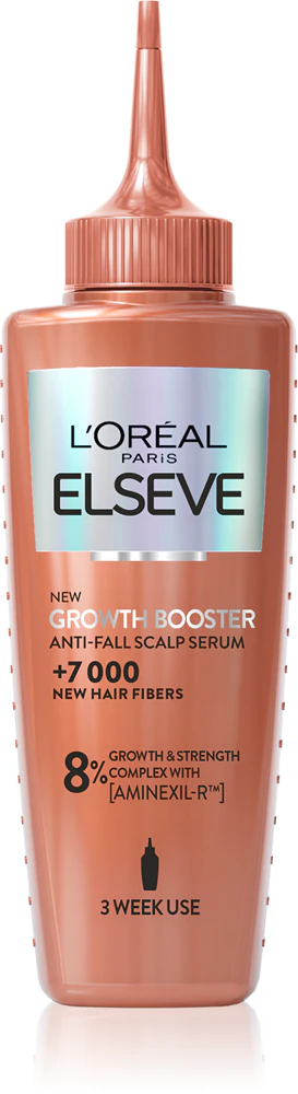 Възстановяващ серум срещу косопад за увредена коса L’Oreal Paris Elseve Growth Booster, 102 мл