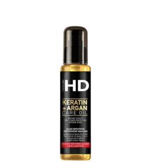 Възстановяващо олио с кератин и арган HD Keratin + Argan Oil, 100 мл