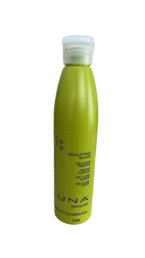 UNA Sculpting Glaze – течен фиксатор за еластично оформяне на къдрици, 250 мл