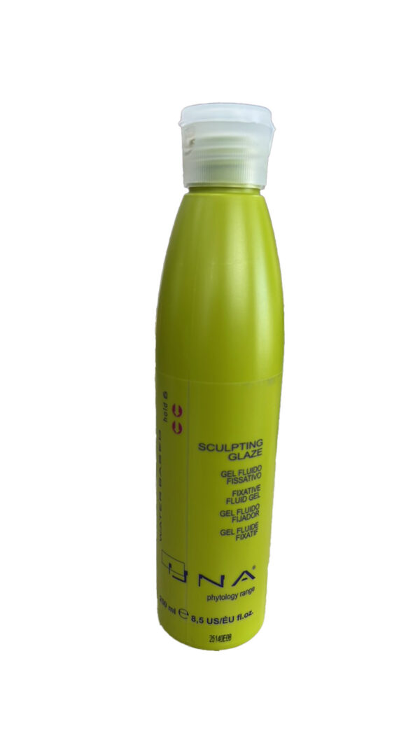 UNA Sculpting Glaze – течен фиксатор за еластично оформяне на къдрици, 250 мл
