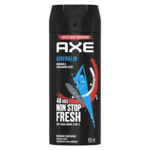 AXE Adrenalin 48H Non‑Stop Fresh – Мъжки дезодорант спрей срещу изпотяване, 150 мл
