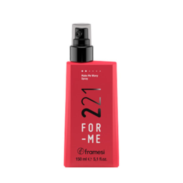 Framesi 221 Make Me Wavy Spray – лек термозащитен спрей за къдрици, 150 мл