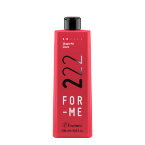 Framesi 222 Shape Me Glaze – моделиращ флуид за плътни и хидратирани къдрици, 200 мл