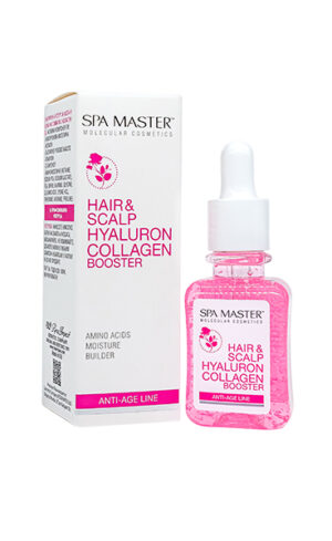 SPA MASTER Hyaluronic Booster with Collagen – серум за интензивна хидратация и възстановяване на скалпа и косата, 45 мл