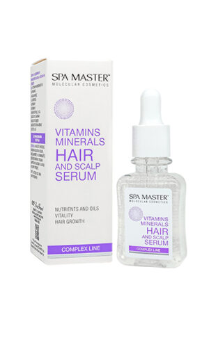 Spa Master Professional – серум за коса с витамини и минерали за растеж и блясък, 45 мл