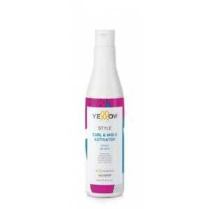 Yellow Alfaparf Curl & Mold Activator – моделиращ крем за естествено оформени къдрици, 250 мл