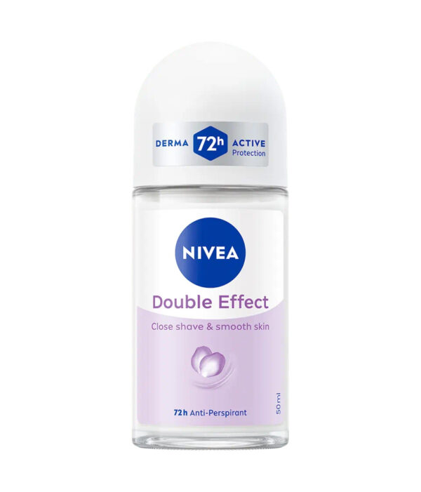 Дамски дезодорант рол-он NIVEA Double Effect, 50 мл
