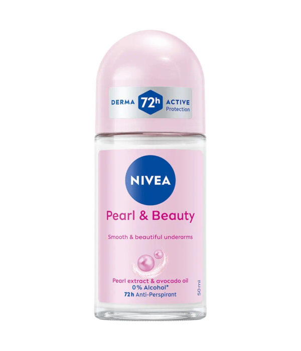 Дамски дезодорант рол-он NIVEA Pearl & Beauty, 50 мл