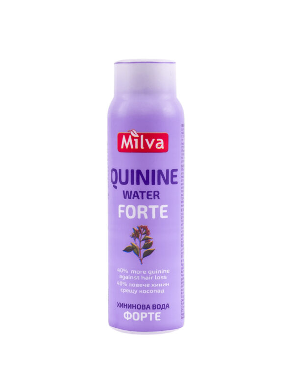 Хининова вода MILVA Forte, за слаба и чуплива коса, 100 мл
