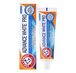 Arm & Hammer Advanced White Pro – избелваща паста със сода бикарбонат и защита срещу петна, 75 мл
