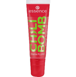 ESSENCE CHILI BOMB SHINY LIPGLOSS – Гланц за устни с плъпинг ефект и аромат на ягода, 10 мл