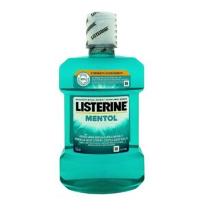 Listerine Mentol– вода за уста със свежа мента за 24-часова защита, 1000 мл