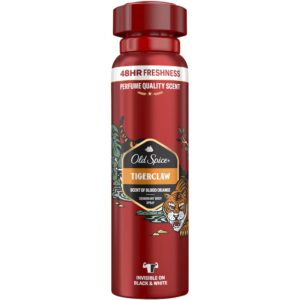 Old Spice TigerClaw – мъжки дезодорант спрей с аромат на портокалова свежест, 150 мл