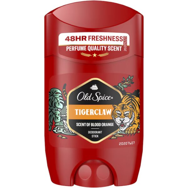 Old Spice TigerClaw – мъжки дезодорант стик с цитрусов аромат и дълготрайна свежест, 50 мл